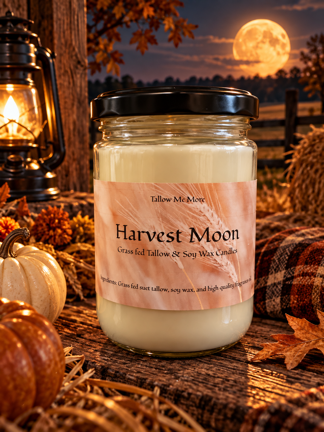 Harvest Moon Candle