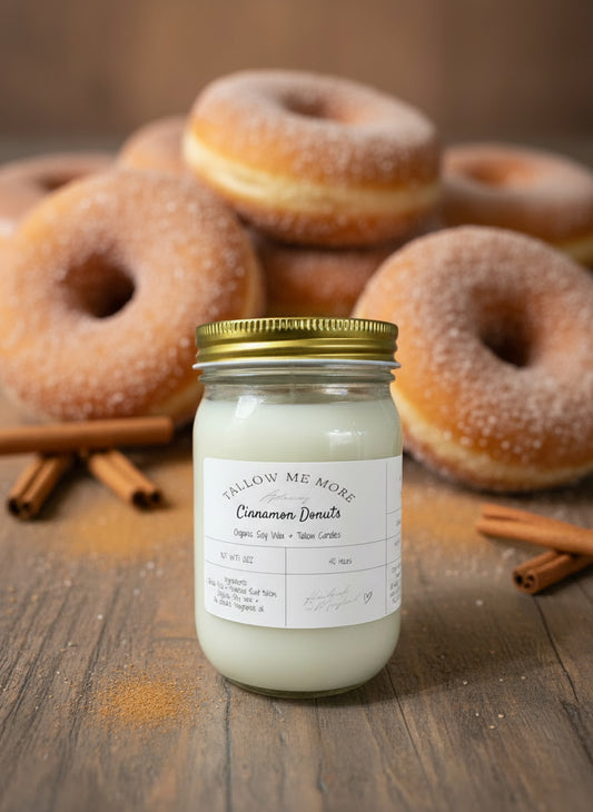 Cinnamon Donuts Candle