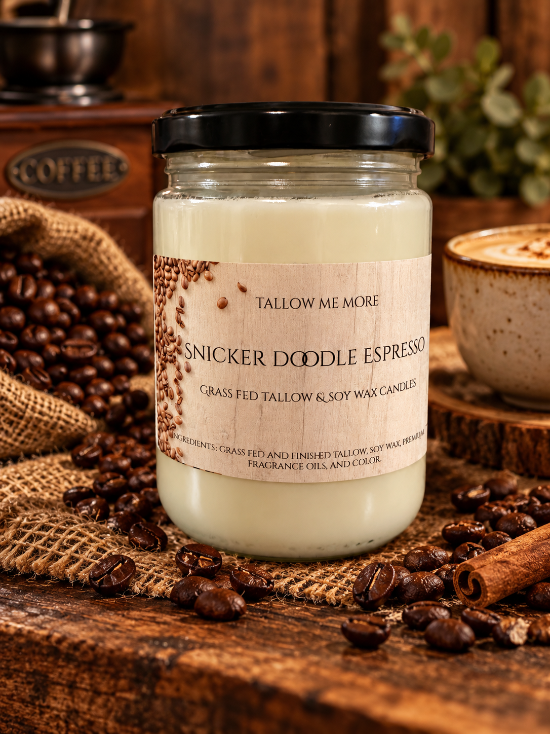 Snicker Doodle Espresso Candle