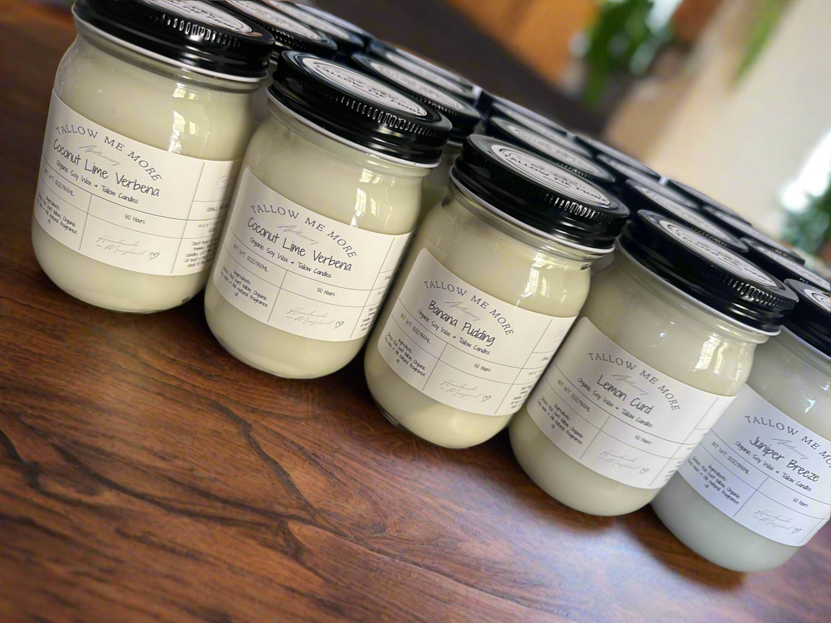 Soy Wax/Tallow Candles